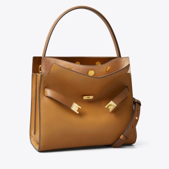 Tory Burch Lee Radziwill Tiramisu Small Satchel - Gently Used a Few Times - Picture 11 of 16